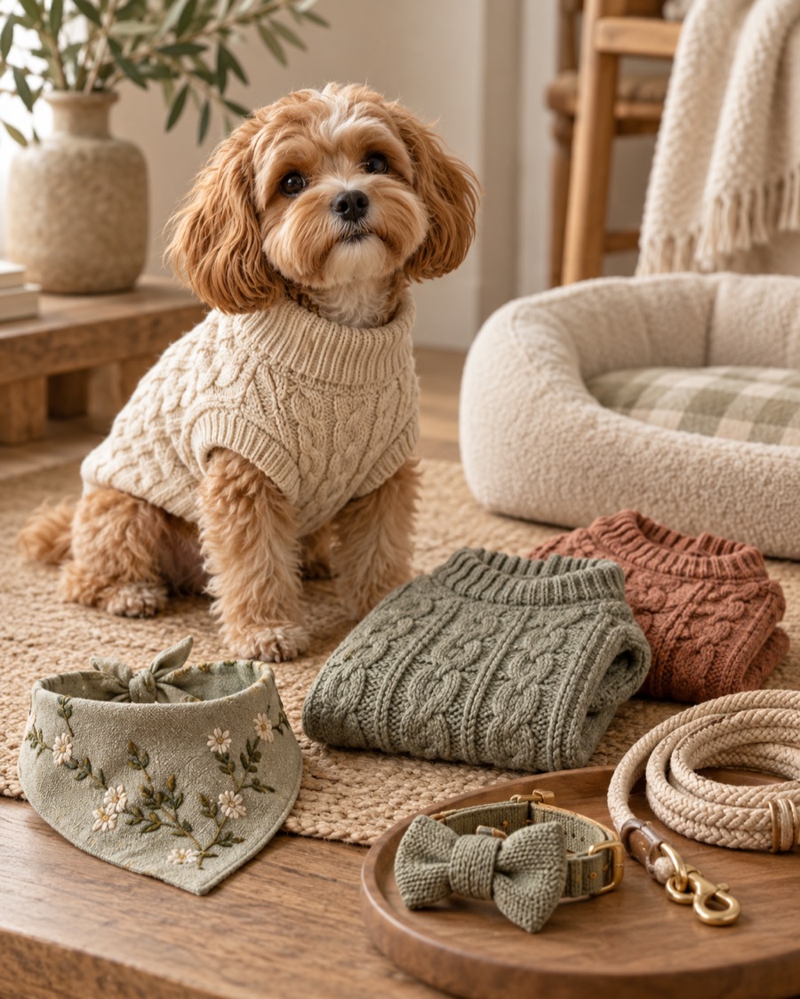 Concept product direction: pet sweater and coordinated apparel collection