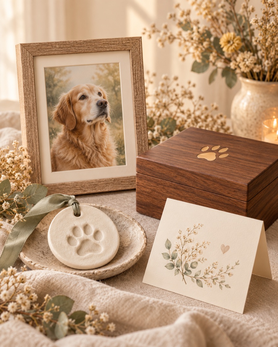 Concept product direction: personalized pet portrait and keepsake gifts for everyday milestones